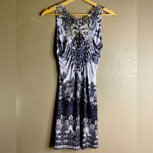 Panhandle Slim silky dress size small